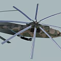 Largest Heaviest Mi-26 Transport Helicopter Russian Mil Designed for Military and Civil Use