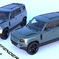 Land Rover Defender SUV Modern Exterior Design With Two Color Variants