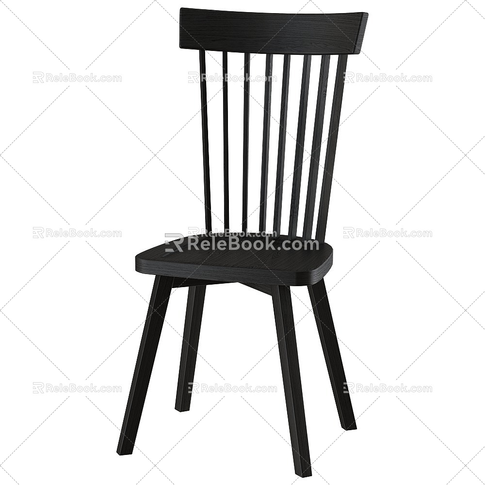 Gervasoni Dining Chair 3d model