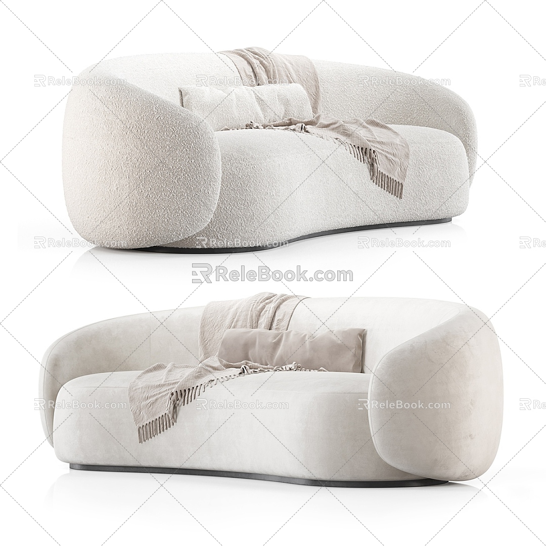 modern sofa 3d model