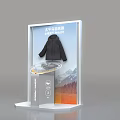 University Down Jacket Course Photo Check in Spot With Global Limited 300 Pieces Display Stand