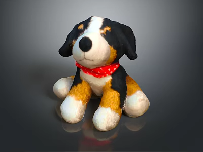 Modern Toy Dog Toy Toy Dog Cartoon Dog 3d model Modern Toy Dog Toy Toy Dog Cartoon Dog 3d model