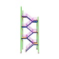 Steel Structure Stair Ladder 3d model