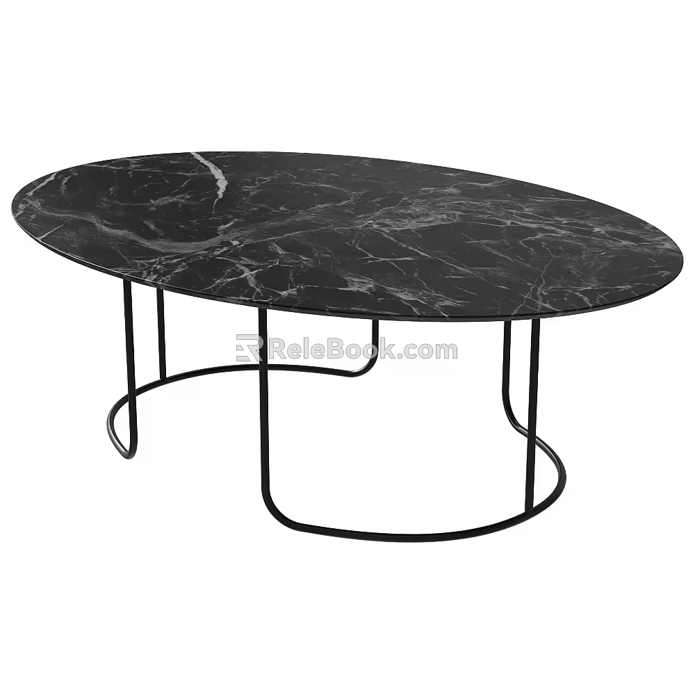 Scala Modern Marble Table 18 3d model
