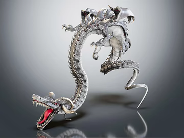 Modern Dragon Chinese Dragon (ID:ggajh218630)