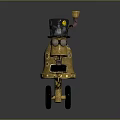 Robot Assistant Small Robot Butler Robot Butler Figure Game Figure 3d model