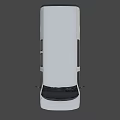 White Cargo Van With Multiple Side Windows And Modern Exterior Design