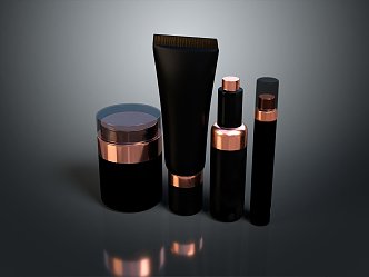 Cosmetic Case Cosmetic Cream Foundation Cream Pearl Cream Lotion Moisturizing Cream Anti-Aging Cream 3d model