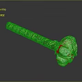 Handcrafted Weapon Hammer With Colorful Braided Handle And White Head