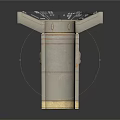Mechanical Instrument Base With Scale Dial And Metal Construction For Industrial Use