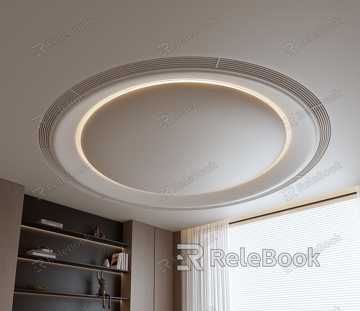 Middle Style Ceiling Round Ceiling model