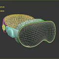 Wireless Heated Eye Massager With Air Pressure And Vibration Modes