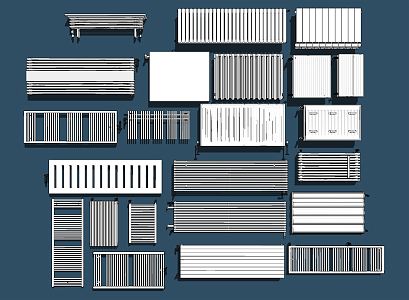 Radiators 3d model