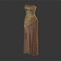 Elegant Pink Strapless Evening Gown With Draped Design And Floor Length Silhouette