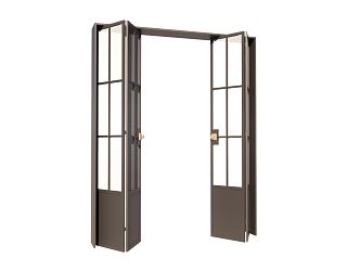 modern folding door 3d model