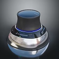Dreamaxion Electronic Appliance With Silver Black Design And Blue Top Ring Light