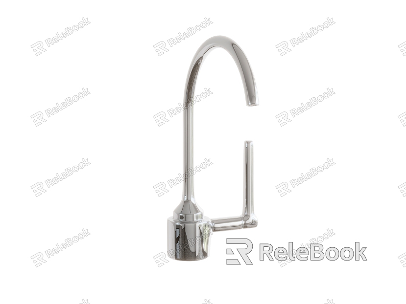 Metal faucet model