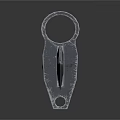 Tactical Knife Weapon With Sharp Metal Blade And Wooden Handle Design