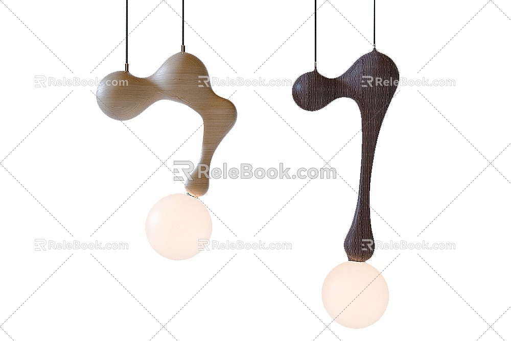 Nordic Simple Chandelier Chandelier Simple Chandelier Dining Room Chandelier Living Room Chandelier 3d model