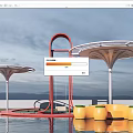 Modern Pavilion Landscape Pavilion Landscape Structures Landscape Pavilion 3d model