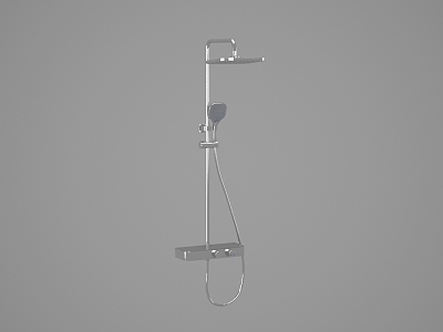 Large Shower Head Shower 3d model