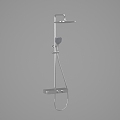 Large Shower Head Shower 3d model