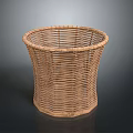Natural Wicker Storage Basket Practical Household Organizing Item For Daily Use
