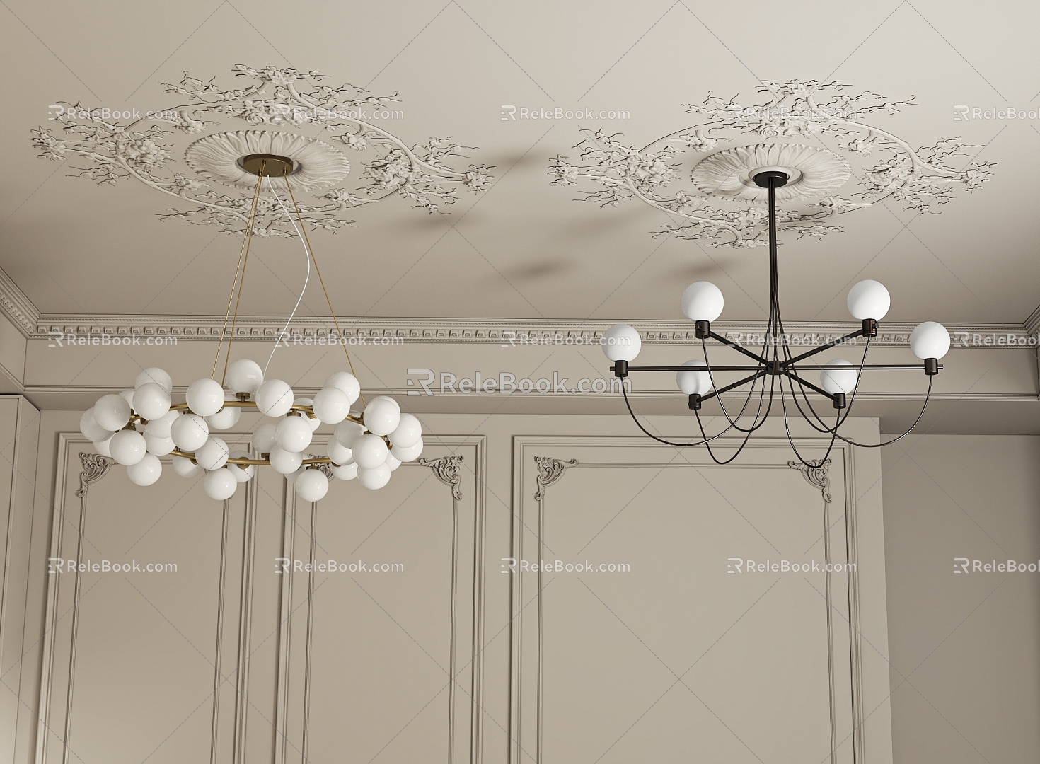 French chandelier model