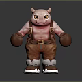 Cartoon Characters Cartoon Animals Cartoon Small Animals Game Characters Virtual Characters Animation Characters Cartoon Elves 3d model