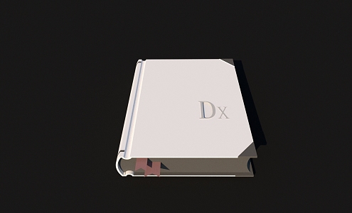 Modern Notebook 3d model