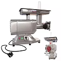 Stainless Steel Electric Meat Grinder With Removable Tray And Grinding Blade