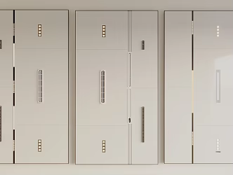 Modern Honeycomb Large Panel Ceiling Aluminum Gusset Linear Yuba Integrated Ceiling 3d model