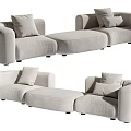Modern Multiplayer Sofa 3d model