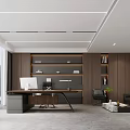 Manager Office 3d model