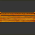 Wooden Outdoor Bench With Armrests And Vertical Slat Back Design