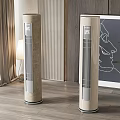 Floor air conditioning combination 3d model