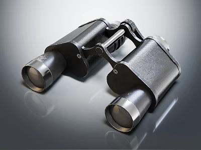 High Quality Commercial Binoculars With Carbon Fiber Body And Precision Optics 3d model
