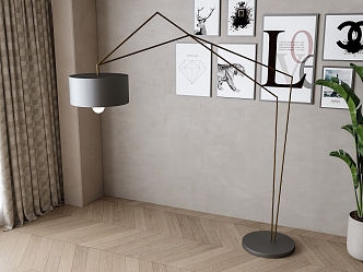 Floor lamp 3d model