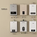 Poliform Modern Stylish Water Heaters As Kitchen Appliances With Diverse Designs
