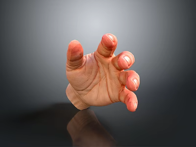 Advanced Medical Devices Featuring Hand Reflection for Clinical Examination Procedures 3d model