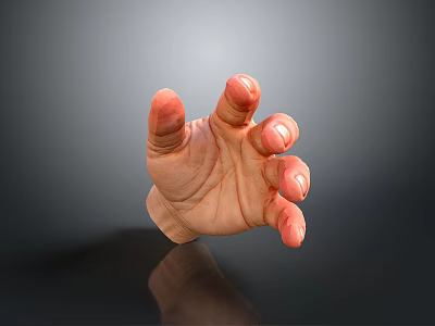Hand Medical Teaching Aware Medical Supplies Medical Teaching Aware Medical Display 3d model