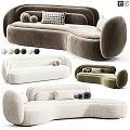 Modern Sectional Sofa Designs With Velvet Upholstery Multiple Color Options Pillows And Cushions