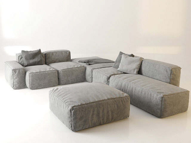 Combination sofa 3d model