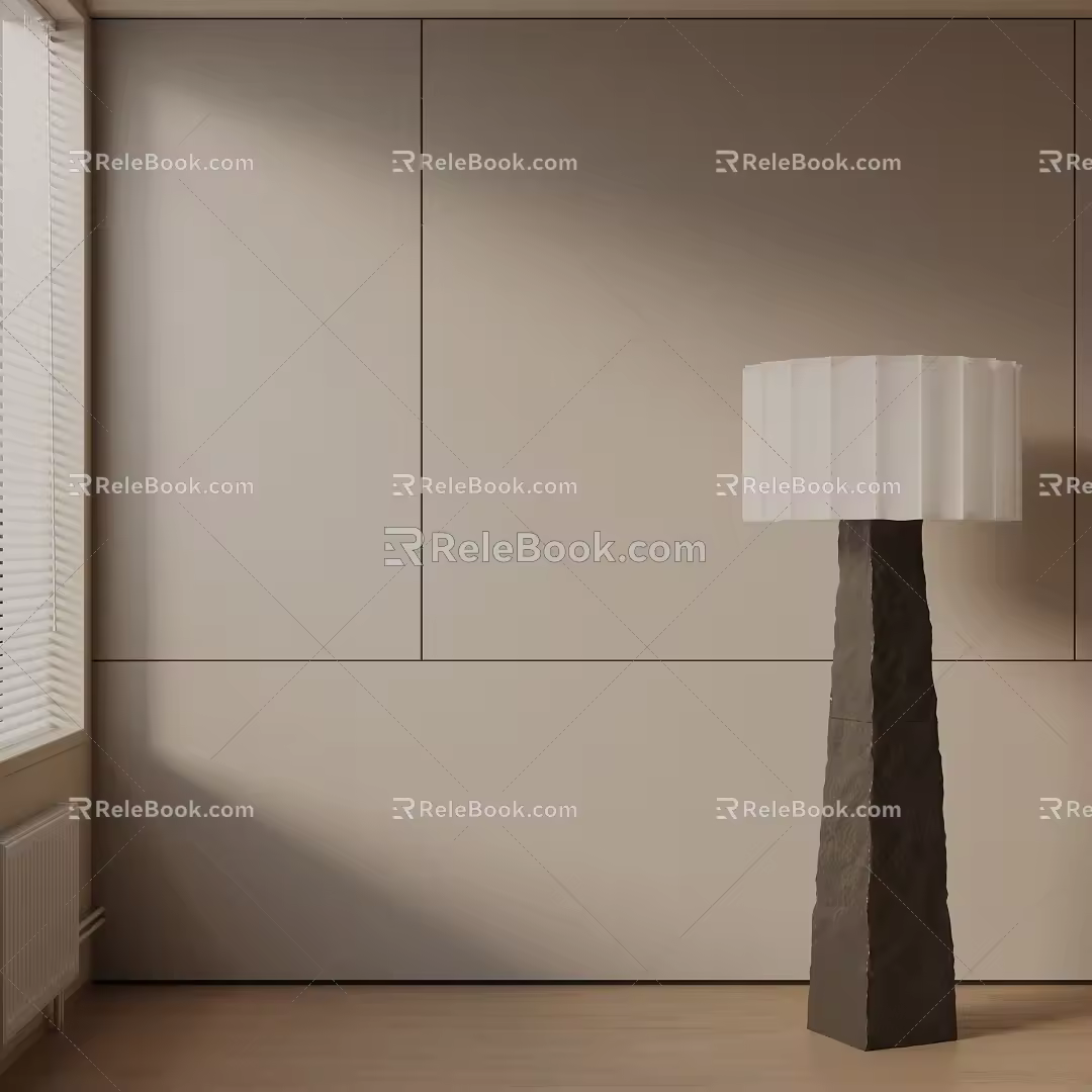 Modern floor lamp 3d model
