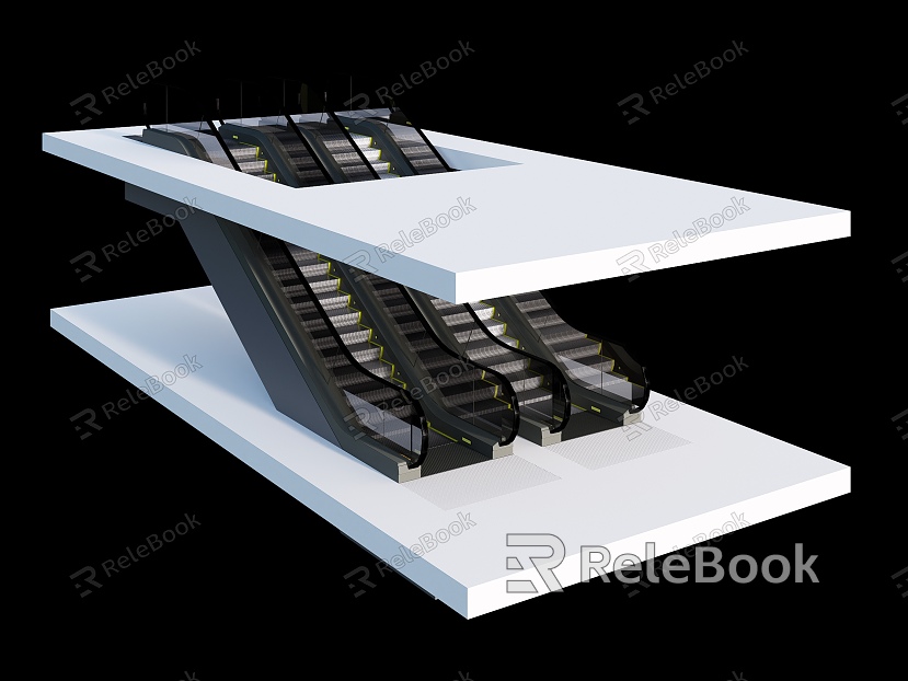 Mall Escalator model