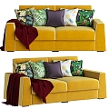 Modern Sofa Multiplayer Sofa Sofa Living Room Sofa Sofa Pillow Sofa Carpet 3d model