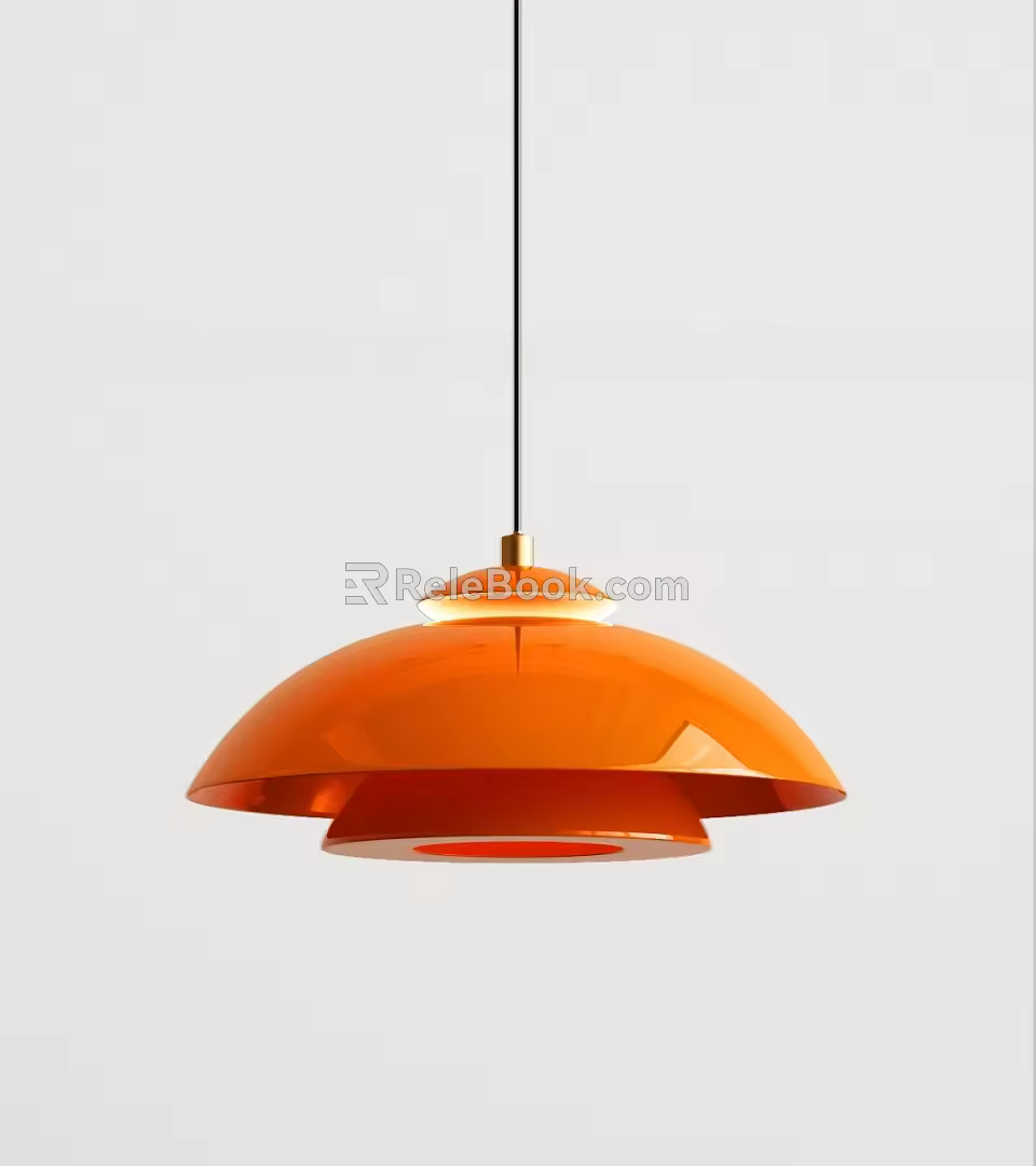 chandelier modern chandelier nordic chandelier 3d model