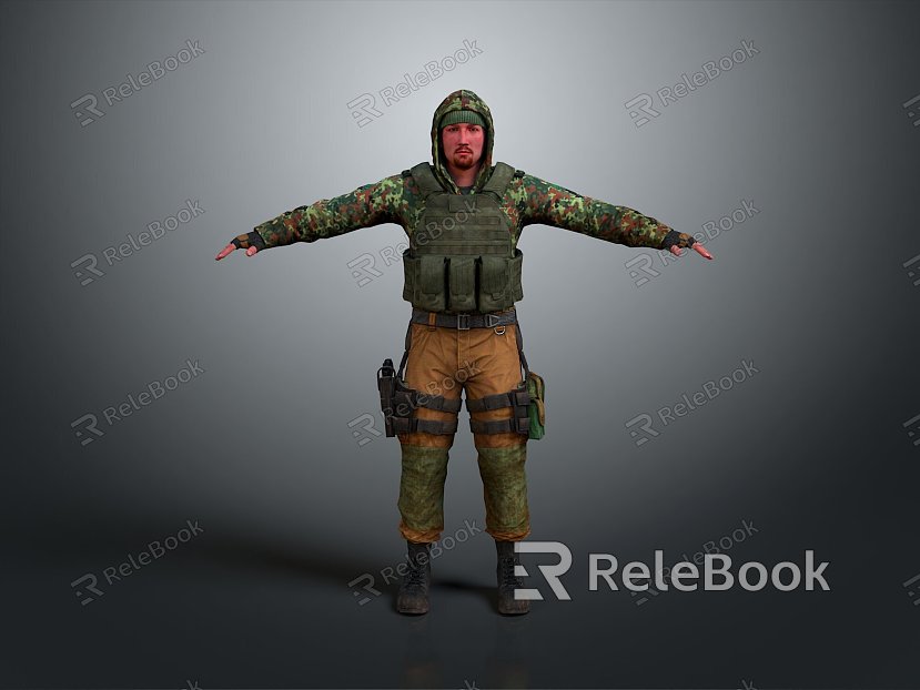 Soldier Soldier Soldier Mercenary Mercenary Male Soldier Male Detective Male Detective model