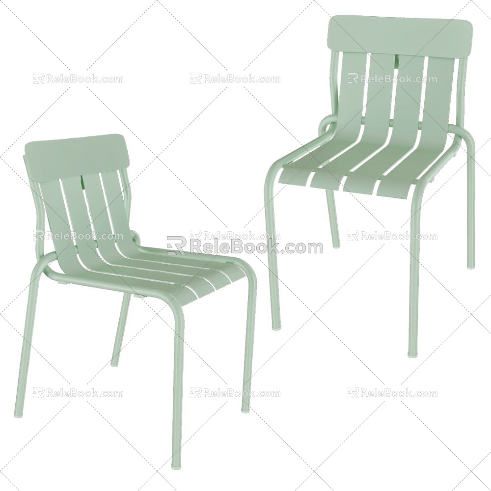 Fermob Dining Chair 3d model