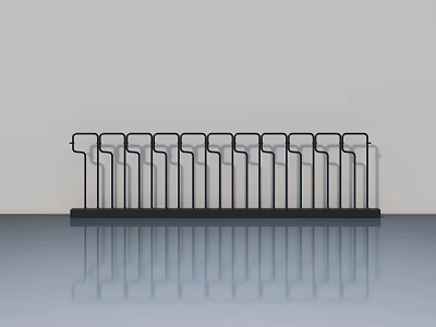 Modern Hinged Door Design With Sleek Metal Frame And Glass Panels For Home 3d model